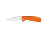 Нож Honey Badger Leaf D2 M (HB1391) с оранжевой рукоятью