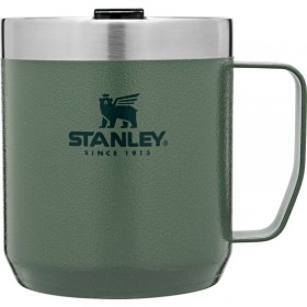 Термокружка STANLEY Classic с ручкой 0,35L (10-09366-005) зелёная