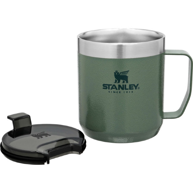 Термокружка STANLEY Classic с ручкой 0,35L (10-09366-005) зелёная Термокружка STANLEY Classic с ручкой 0,35L (10-09366-005) зелёная