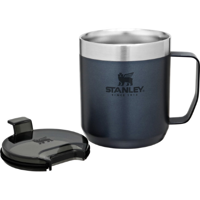 Термокружка STANLEY Classic с ручкой 0,35L (10-09366-007) синяя Термокружка STANLEY Classic с ручкой 0,35L (10-09366-007) синяя