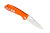 Нож Honey Badger Leaf M (HB1303) с оранжевой рукоятью