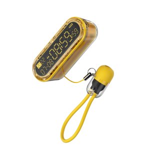 Портативный пауэрбанк- часы-брелок SHARGEEK СAPSULE GRAVITY (CG01-Y) жёлтый