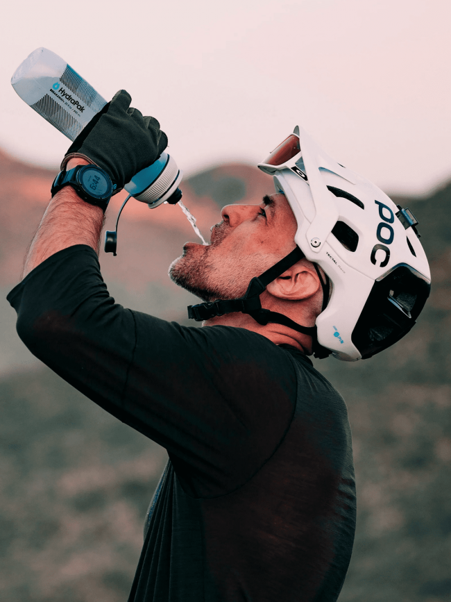 Бутылка для воды HYDRAPAK Clear Breakaway®  0,88L (BFA3005) графика Бутылка для воды HYDRAPAK Clear Breakaway®  0,88L (BFA3005) графика