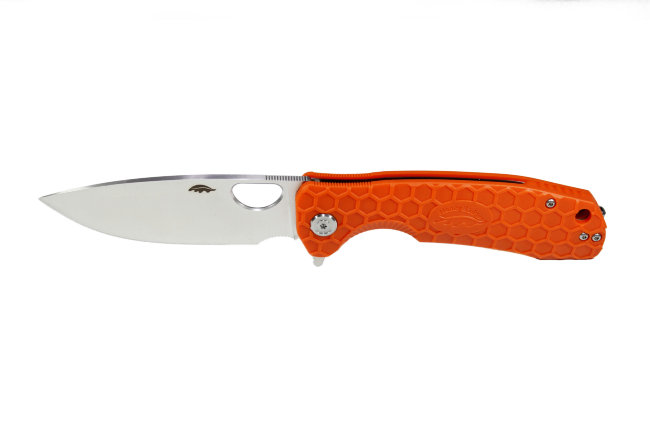 Нож Honey Badger Flipper L (HB1006) с оранжевой рукоятью Нож Honey Badger Flipper L (HB1006) с оранжевой рукоятью