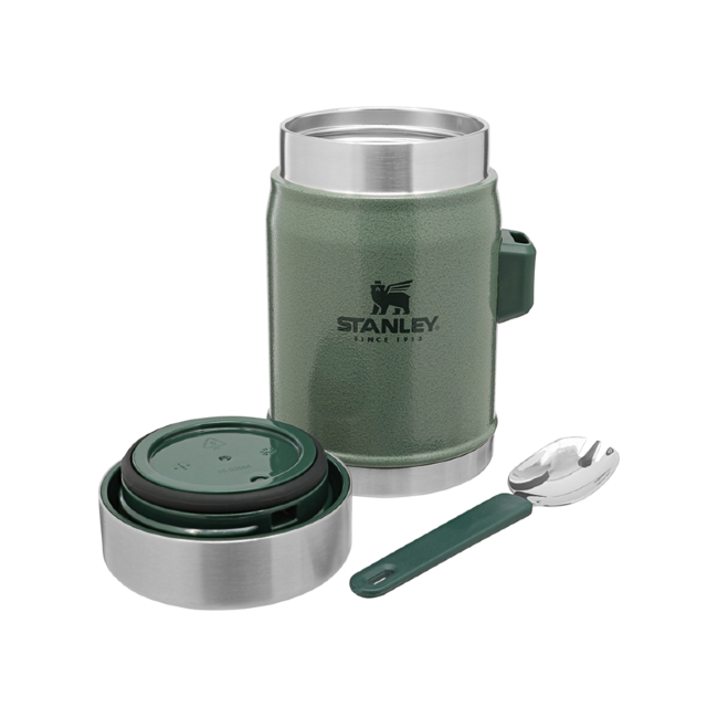 Термос для еды STANLEY Classic 0,4L (10-09382-004) зелёный Термос для еды STANLEY Classic 0,4L (10-09382-004) зелёный