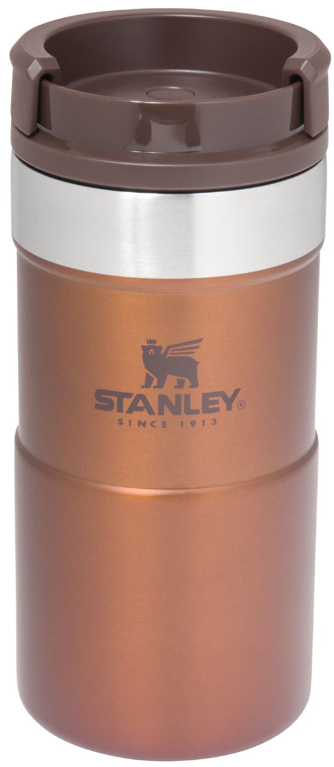 Термокружка STANLEY Classic Neverleak™ 0,25L (10-09856-010) темно-янтарная Термокружка STANLEY Classic Neverleak™ 0,25L (10-09856-010) темно-янтарная