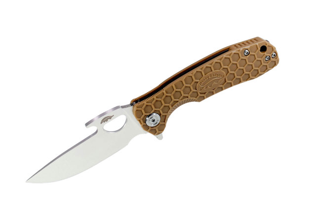 Нож Honey Badger Opener L (HB1052) с песочной  рукоятью