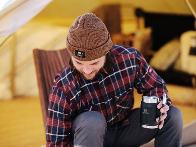 Термос для еды STANLEY Classic 0,4L (10-09382-005) чёрный Термос для еды STANLEY Classic 0,4L (10-09382-005) чёрный