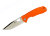 Нож Honey Badger Tanto 14C28N M (HB1736) с оранжевой рукоятью