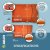 Подушка KLYMIT  Drift Camp Pillow Large (12DROR01D) оранжевая