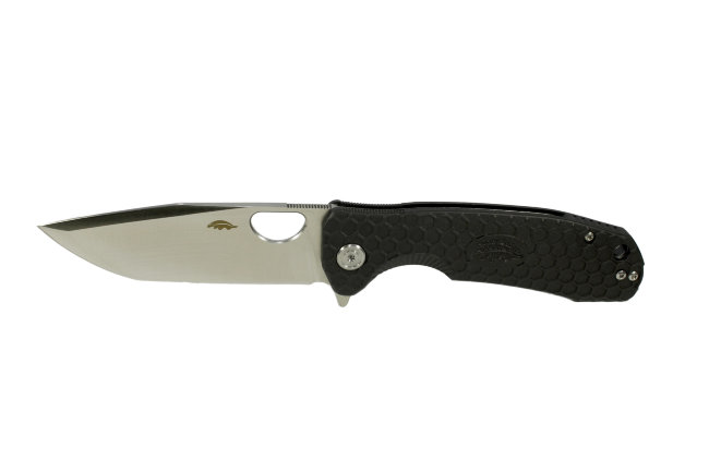 Нож Honey Badger Tanto D2 L (HB1400) с чёрной рукоятью Нож Honey Badger Tanto D2 L (HB1400) с чёрной рукоятью