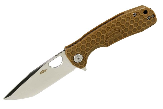 Нож Honey Badger Tanto L (HB1322) с песочной рукоятью