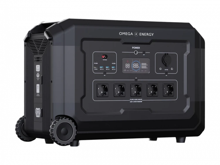 Портативная электростанция OmegaEnergy S5, 5040 Вт·ч, 5000 Вт