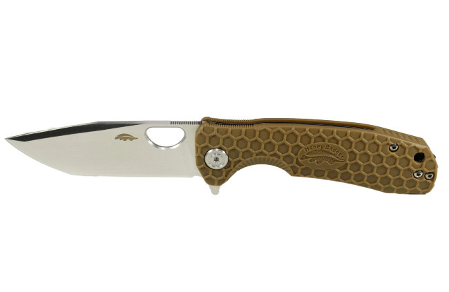 Нож Honey Badger Tanto D2 M (HB1407) с песочной рукоятью Нож Honey Badger Tanto D2 M (HB1407) с песочной рукоятью