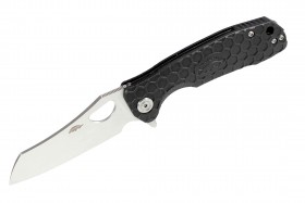 Нож Honey Badger Wharncleaver D2 L (HB1104) с чёрной рукоятью