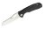 Нож Honey Badger Wharnclever D2 L (HB1104) с чёрной рукоятью