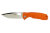 Нож Honey Badger Tanto D2 M (HB1411) с оранжевой рукоятью