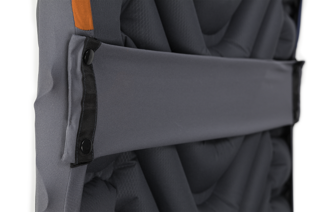 Чехол для надувного коврика KLYMIT Quilted V Sheet (13ICORSVC) серо-оранжевый Чехол для надувного коврика KLYMIT Quilted V Sheet (13ICORSVC) серо-оранжевый