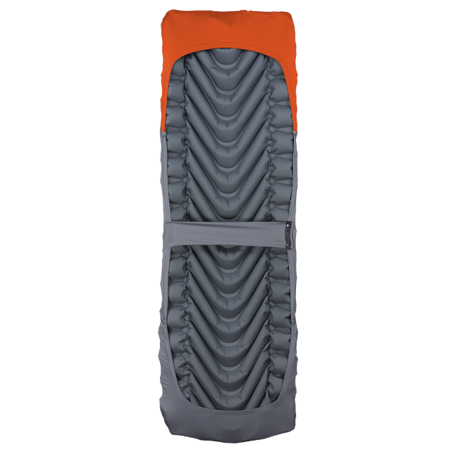 Чехол для надувного коврика KLYMIT Quilted V Sheet (13ICORSVC) серо-оранжевый Чехол для надувного коврика KLYMIT Quilted V Sheet (13ICORSVC) серо-оранжевый