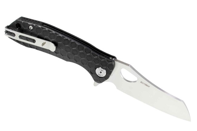 Нож Honey Badger Wharnclever L (HB1031) с чёрной рукоятью Нож Honey Badger Wharnclever L (HB1031) с чёрной рукоятью
