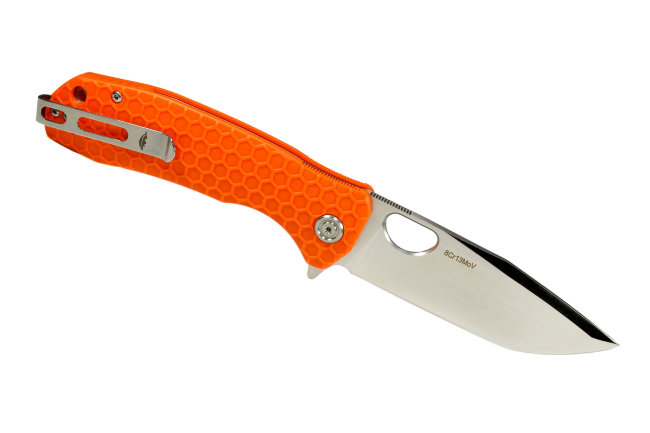 Нож Honey Badger Tanto L (HB1326) с оранжевой рукоятью Нож Honey Badger Tanto L (HB1326) с оранжевой рукоятью