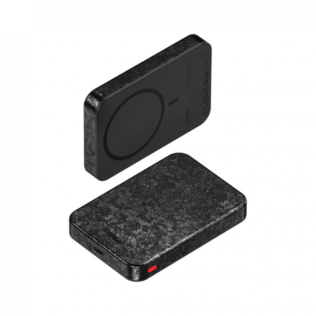 Магнитный портативный пауэрбанк SHARGE CarbonMag (C2)