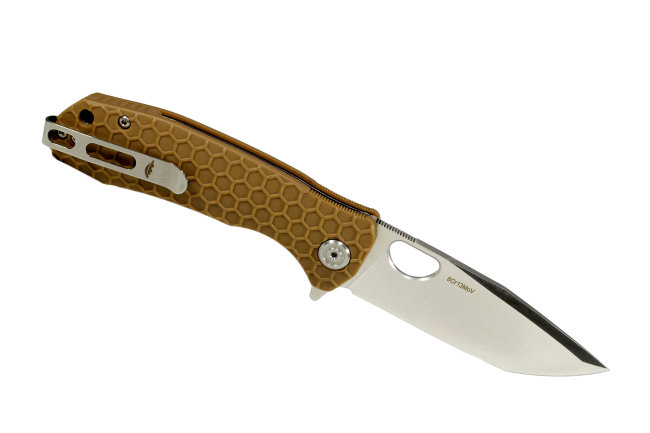Нож Honey Badger Tanto M (HB1332) с песочной рукоятью Нож Honey Badger Tanto M (HB1332) с песочной рукоятью