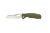 Нож Honey Badger Wharnclever M (HB1040) с зелёной  рукоятью