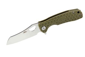 Нож Honey Badger Wharncleaver M (HB1040) с зелёной рукоятью Нож Honey Badger Wharncleaver M (HB1040) с зелёной рукоятью