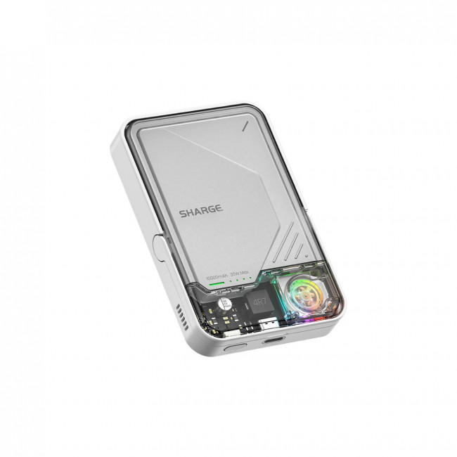Магнитный портативный пауэрбанк SHARGE ICEMAG2 (M2)