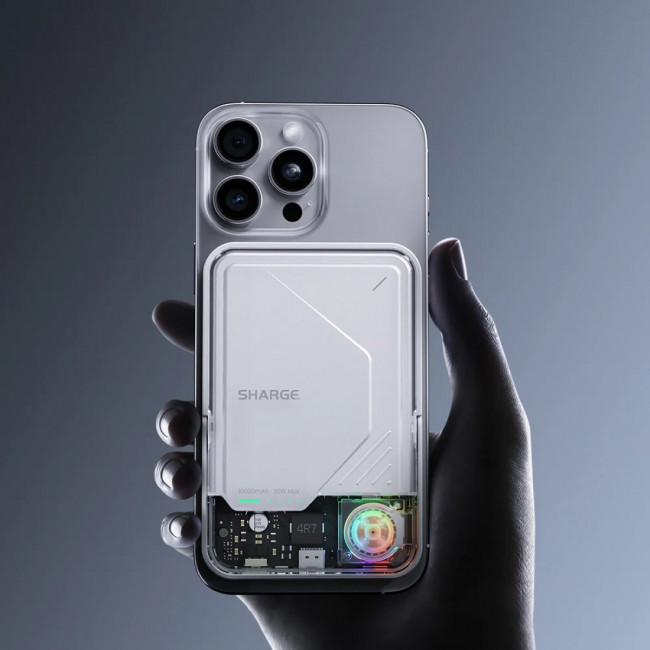 Магнитный портативный пауэрбанк SHARGE ICEMAG2 (M2) Магнитный портативный пауэрбанк SHARGE ICEMAG2 (M2)