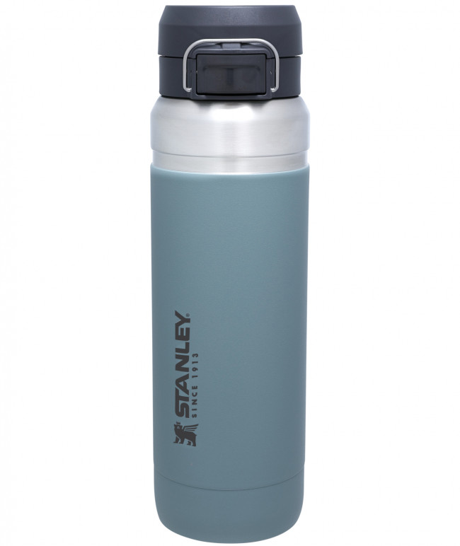 Термобутылка STANLEY GO Quick Flip™ 0,71L (10-09149-093) серо-голубая