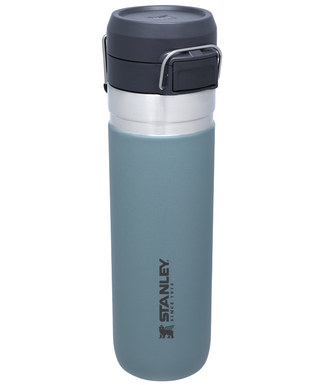 Термобутылка STANLEY GO Quick Flip™ 0,71L (10-09149-093) серо-голубая