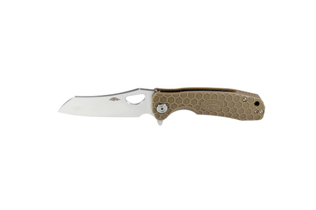 Нож Honey Badger Wharncleaver M (HB1039) с песочной рукоятью Нож Honey Badger Wharncleaver M (HB1039) с песочной рукоятью