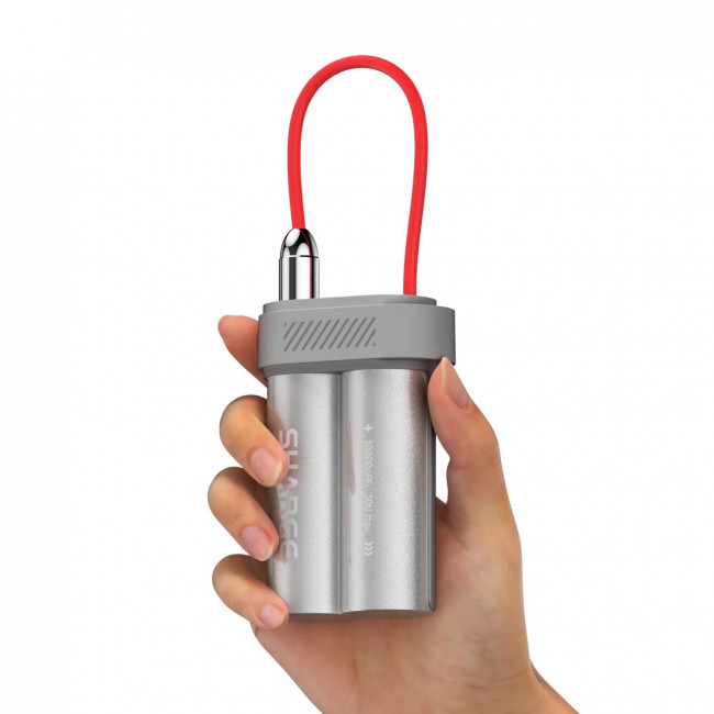 Портативный пауэрбанк SHARGEEK POUCH Mini (P2g) серый